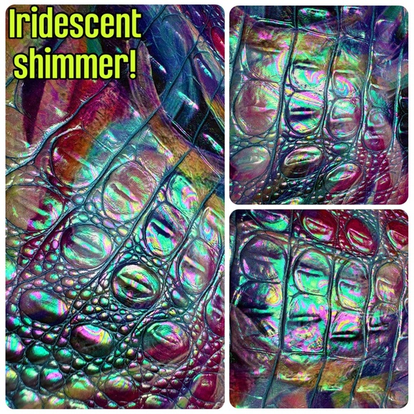 Brahmin NWT Lrg. Duxbury - Elope - Iridescent - Artistic/Whimsical - Picture 5 of 15